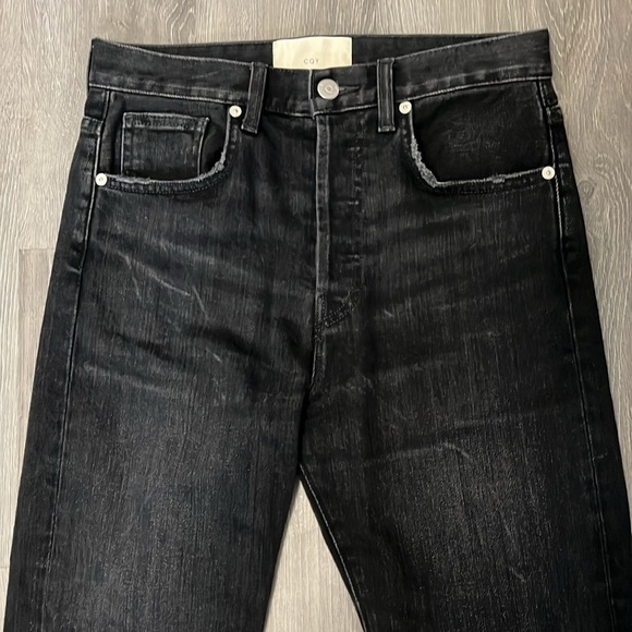 CQY Denim The Icon High-Rise Slim Jeans in Unify Black - Picture 4 of 12